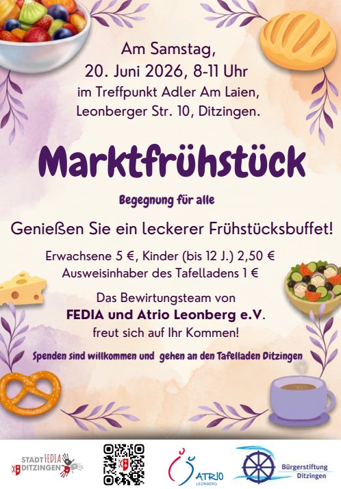 Einladung Marktfrühstück