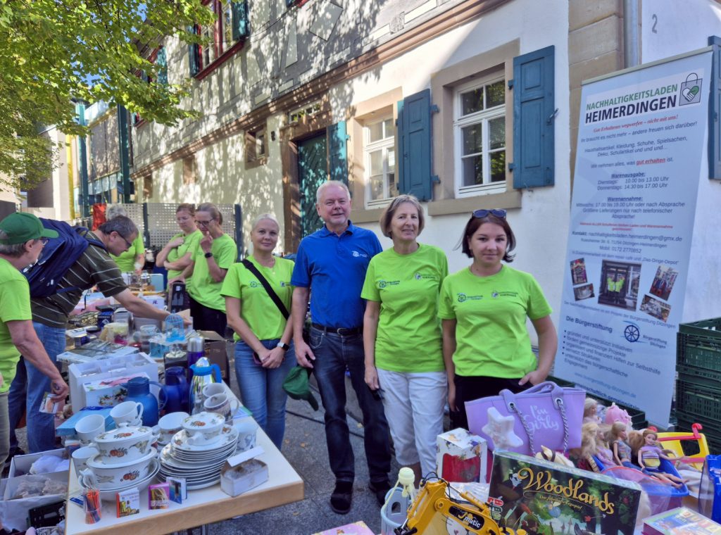 Personen, Marktstand